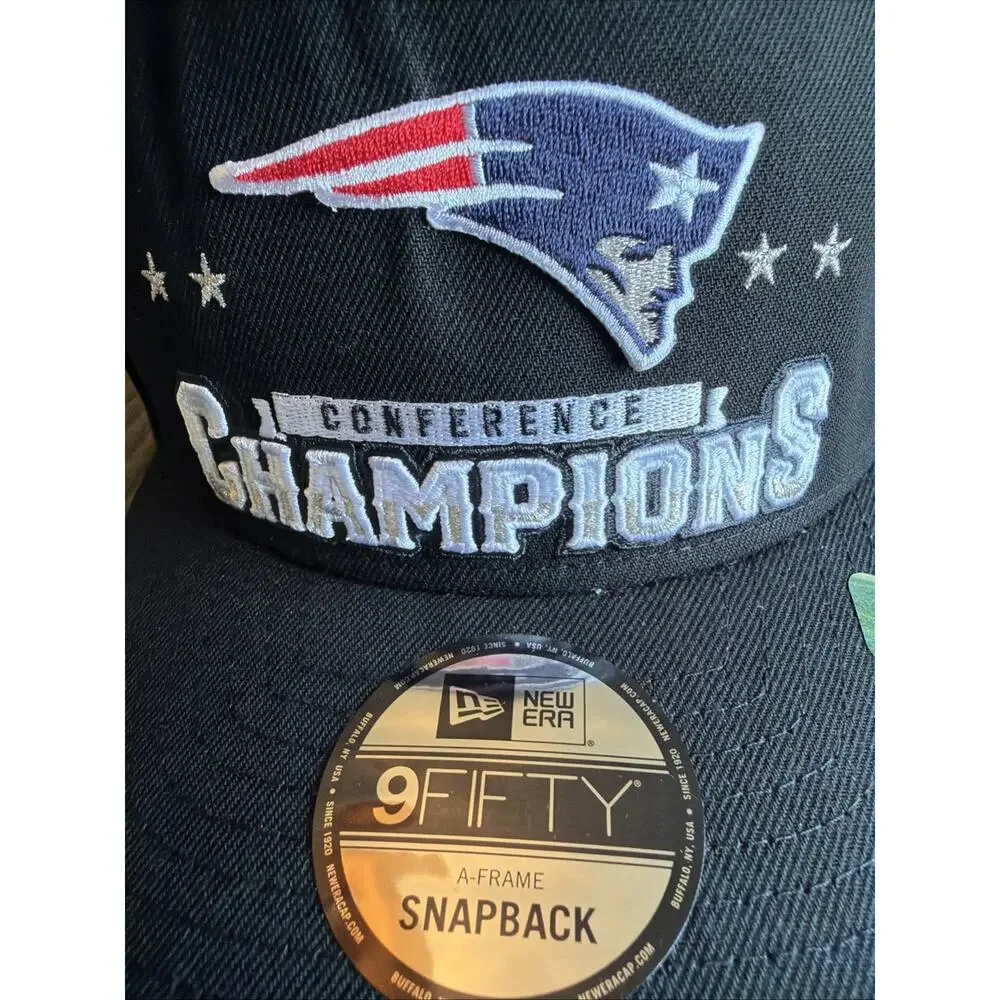 New Era 9Fifty New England Patriots Snapback Cap Black